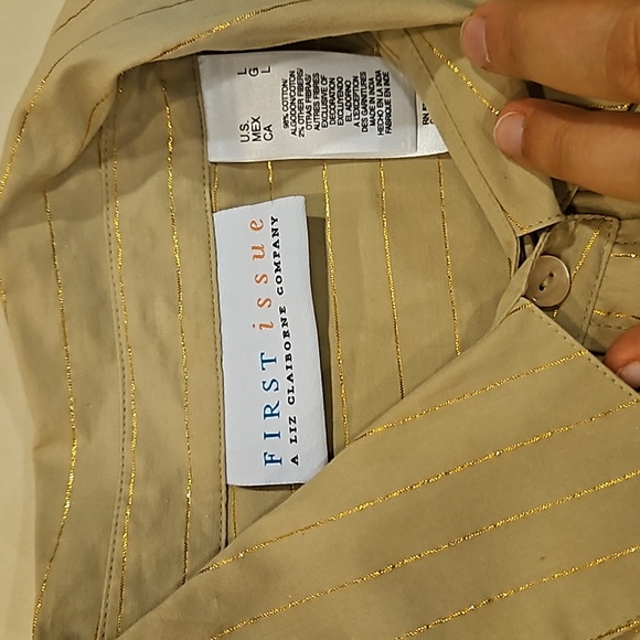 Brand New First Issue Liz Claiborne long sleeve shirt - Picture 4 of 7